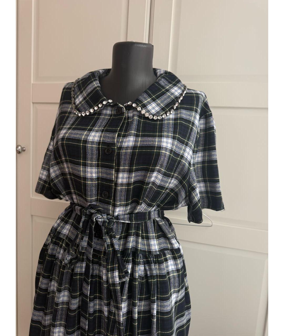 BOUTIQUE MOSCHINO Мульти вискозное повседневное платье, фото 2
