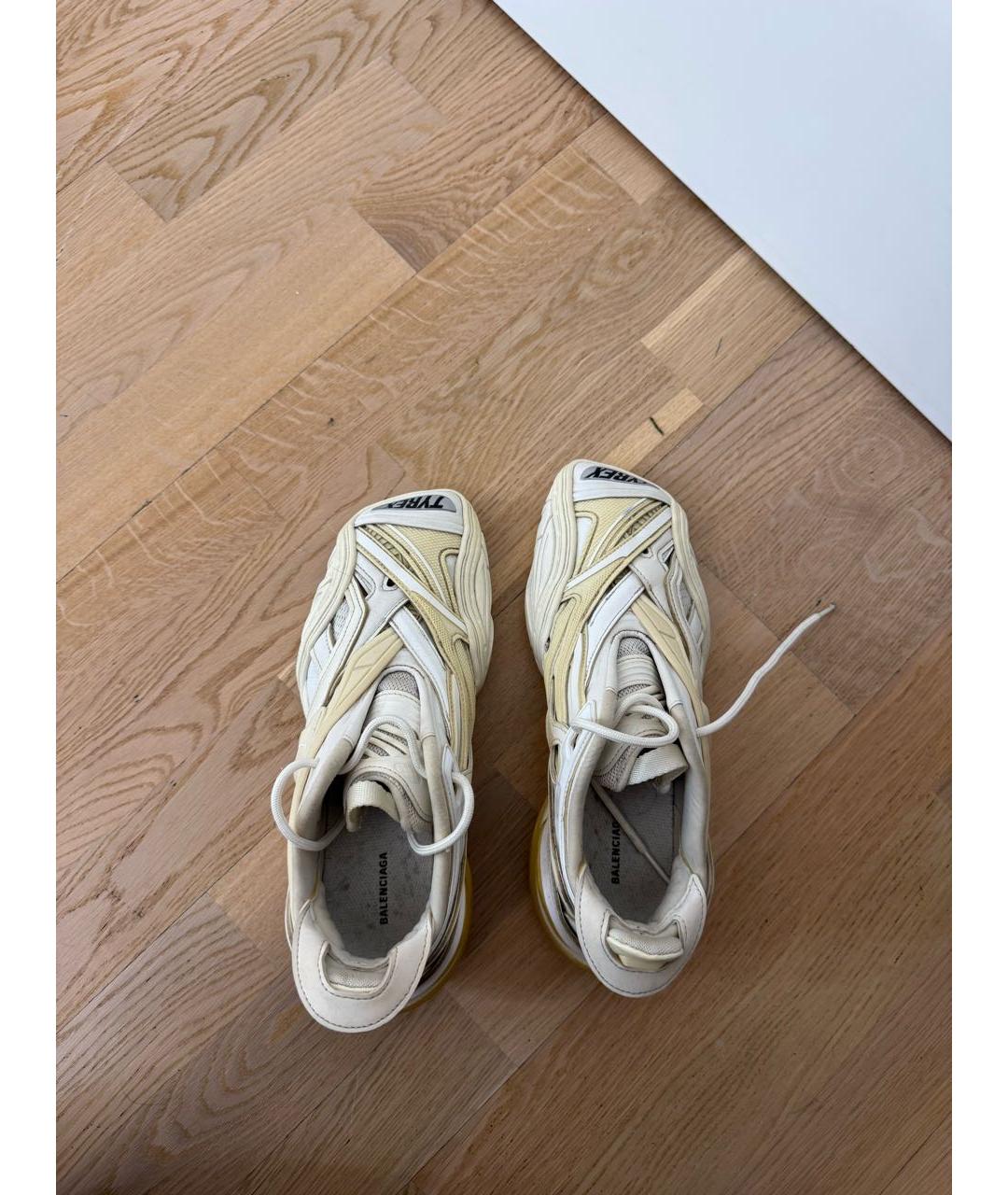 BALENCIAGA Белые кроссовки, фото 3