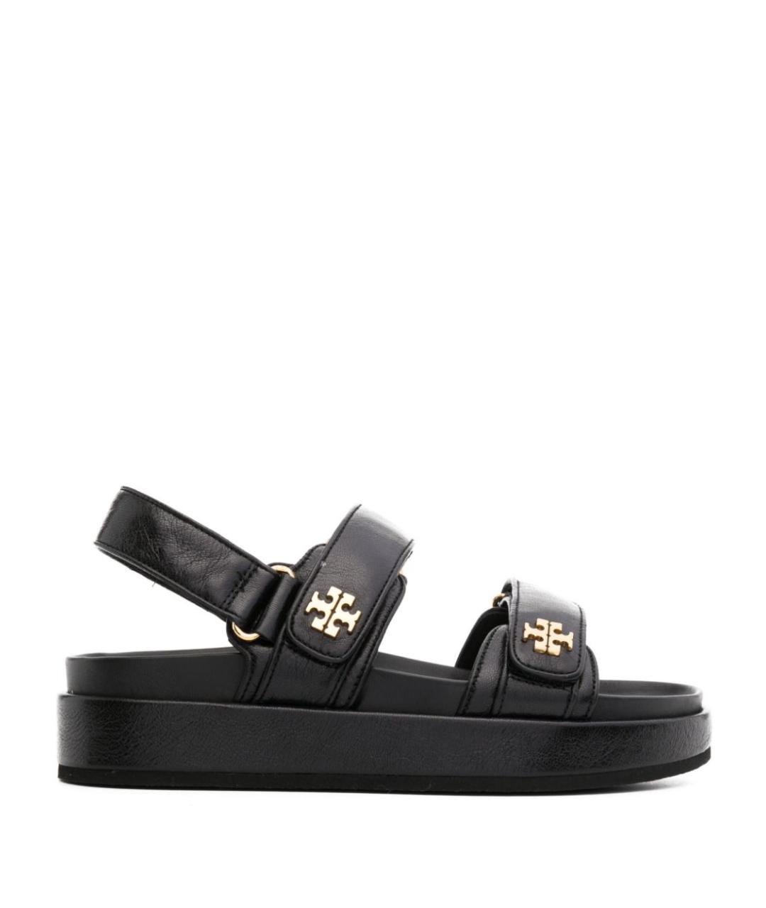 TORY BURCH Черные сандалии, фото 1