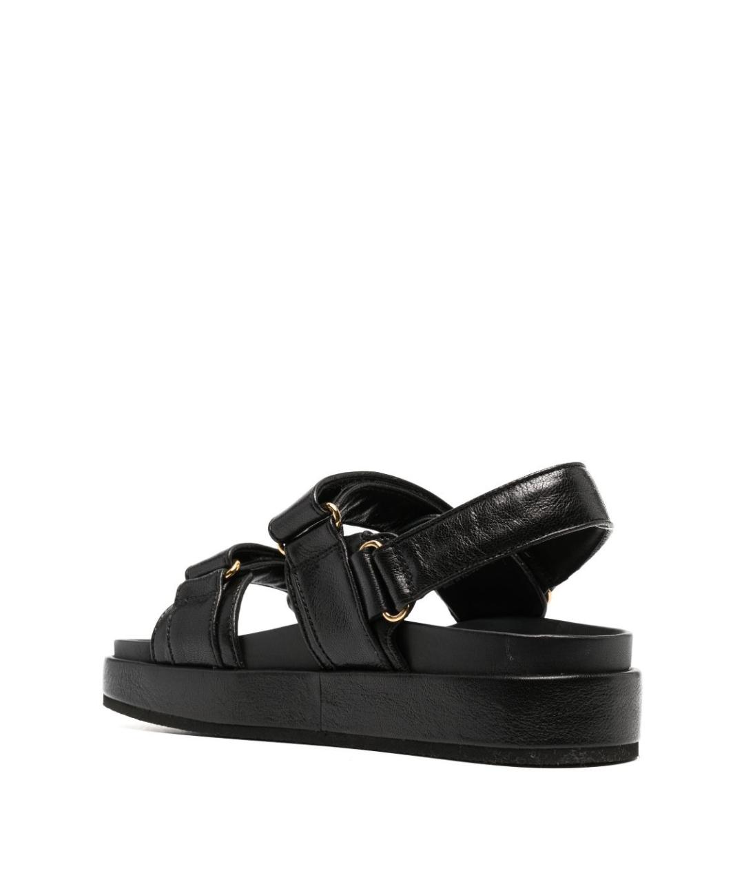 TORY BURCH Черные сандалии, фото 2