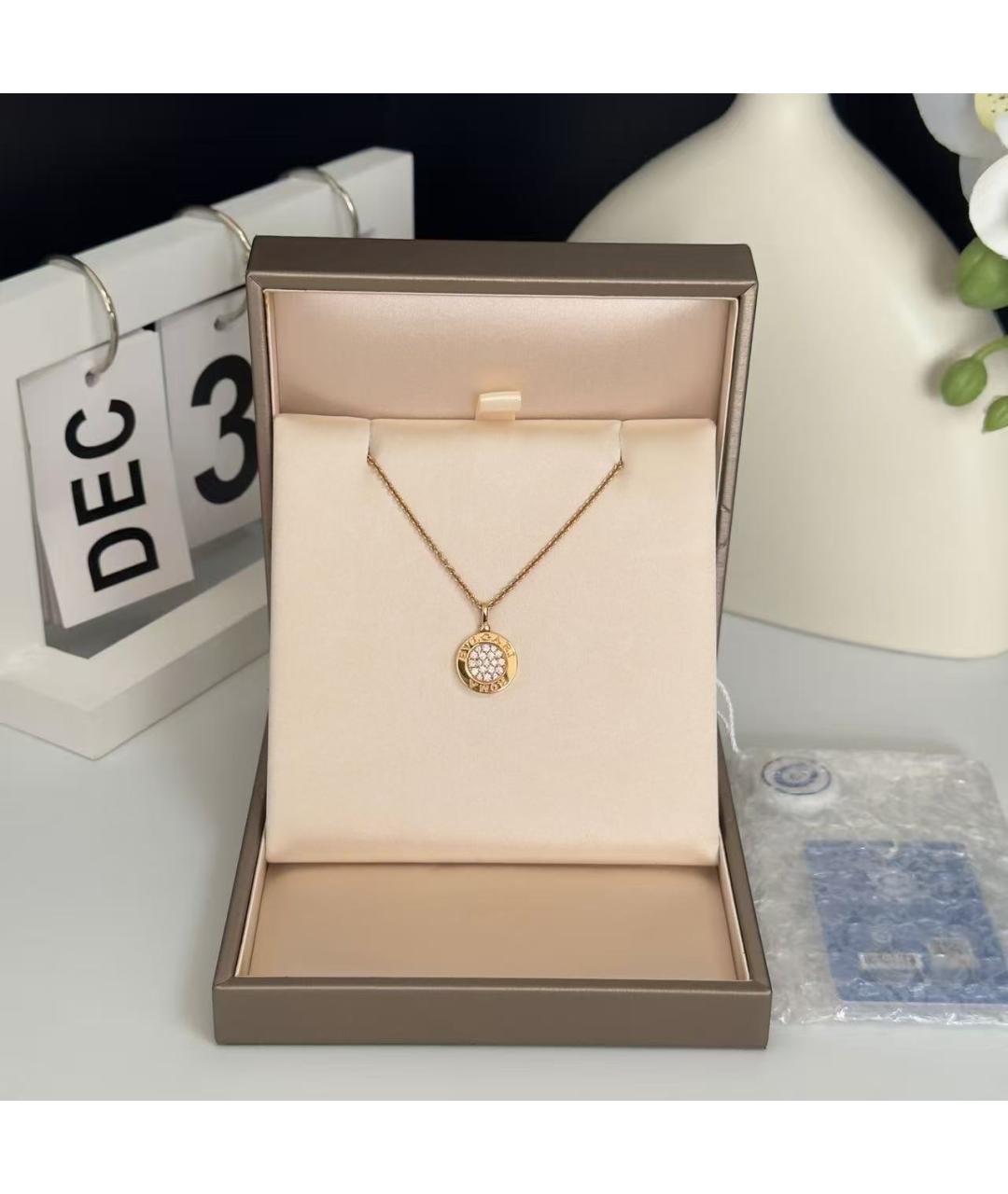 BVLGARI Золотая подвеска, фото 2