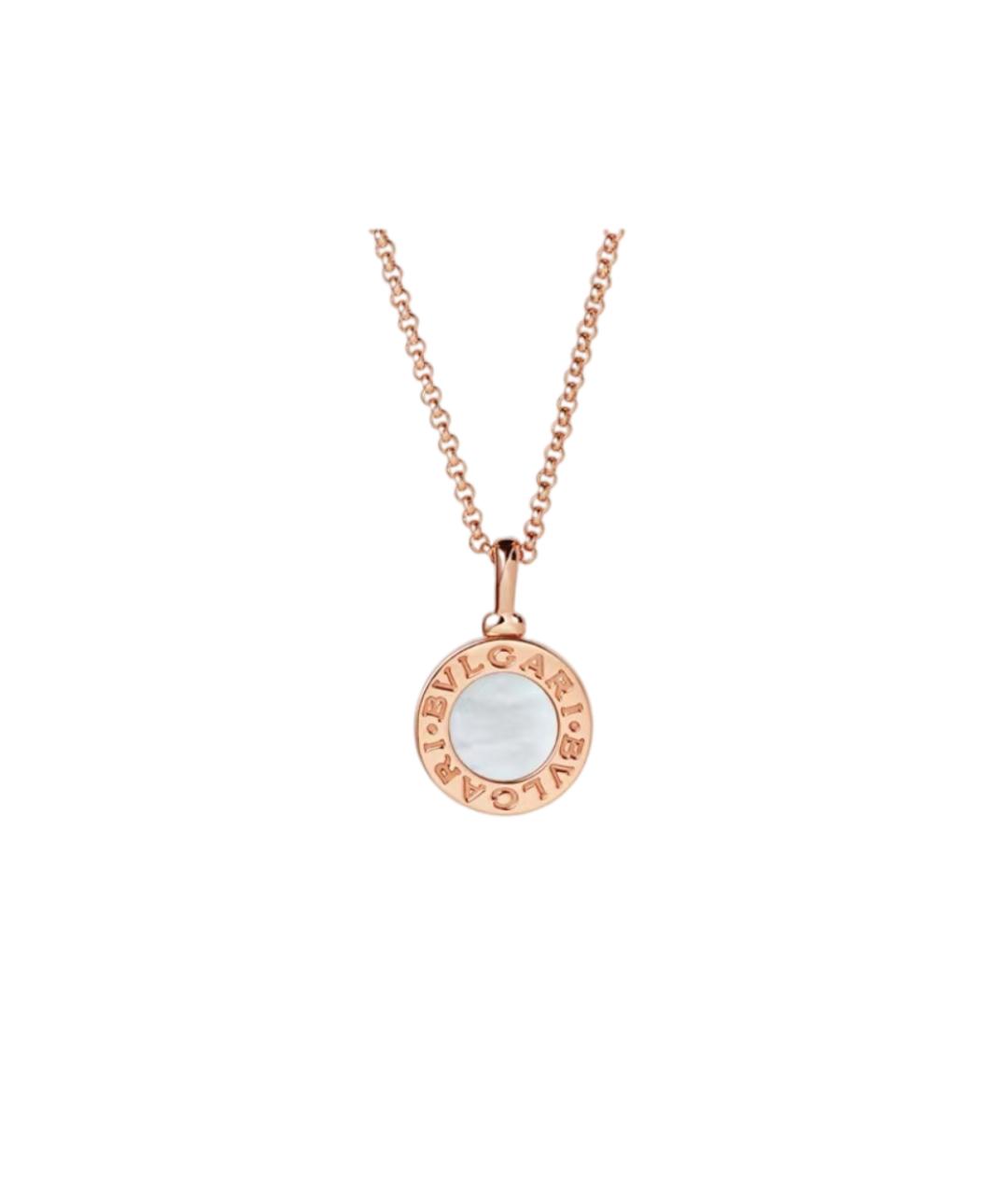 BVLGARI Золотая подвеска из розового золота, фото 1