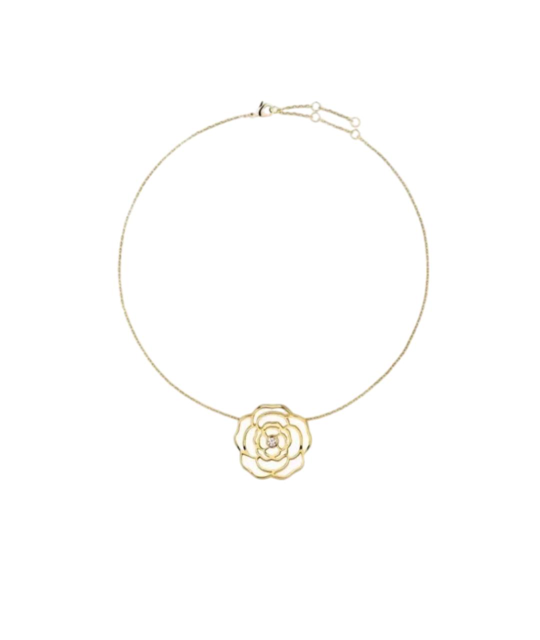 CHANEL Золотое колье из желтого золота, фото 6