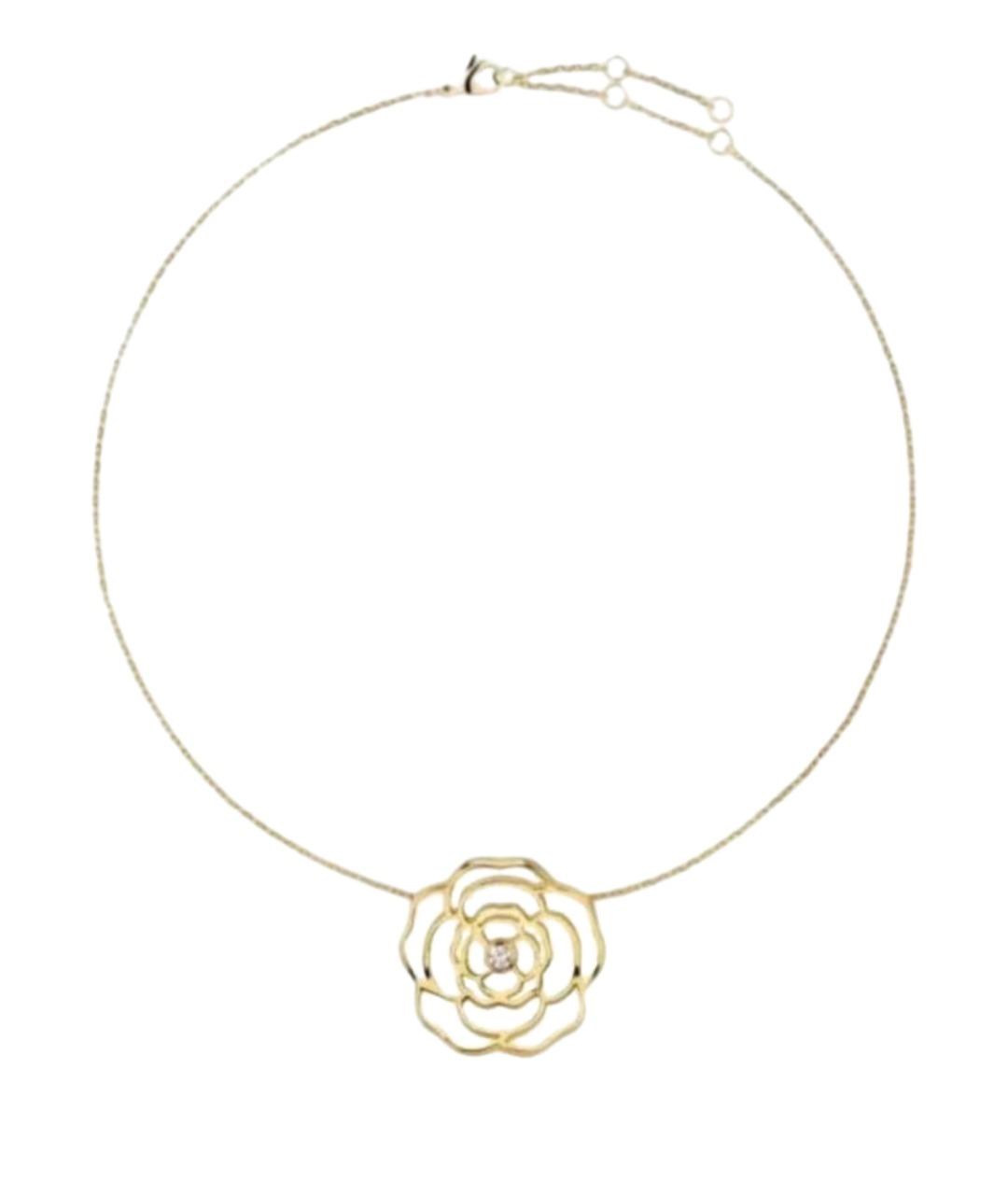 CHANEL Золотое колье из желтого золота, фото 1
