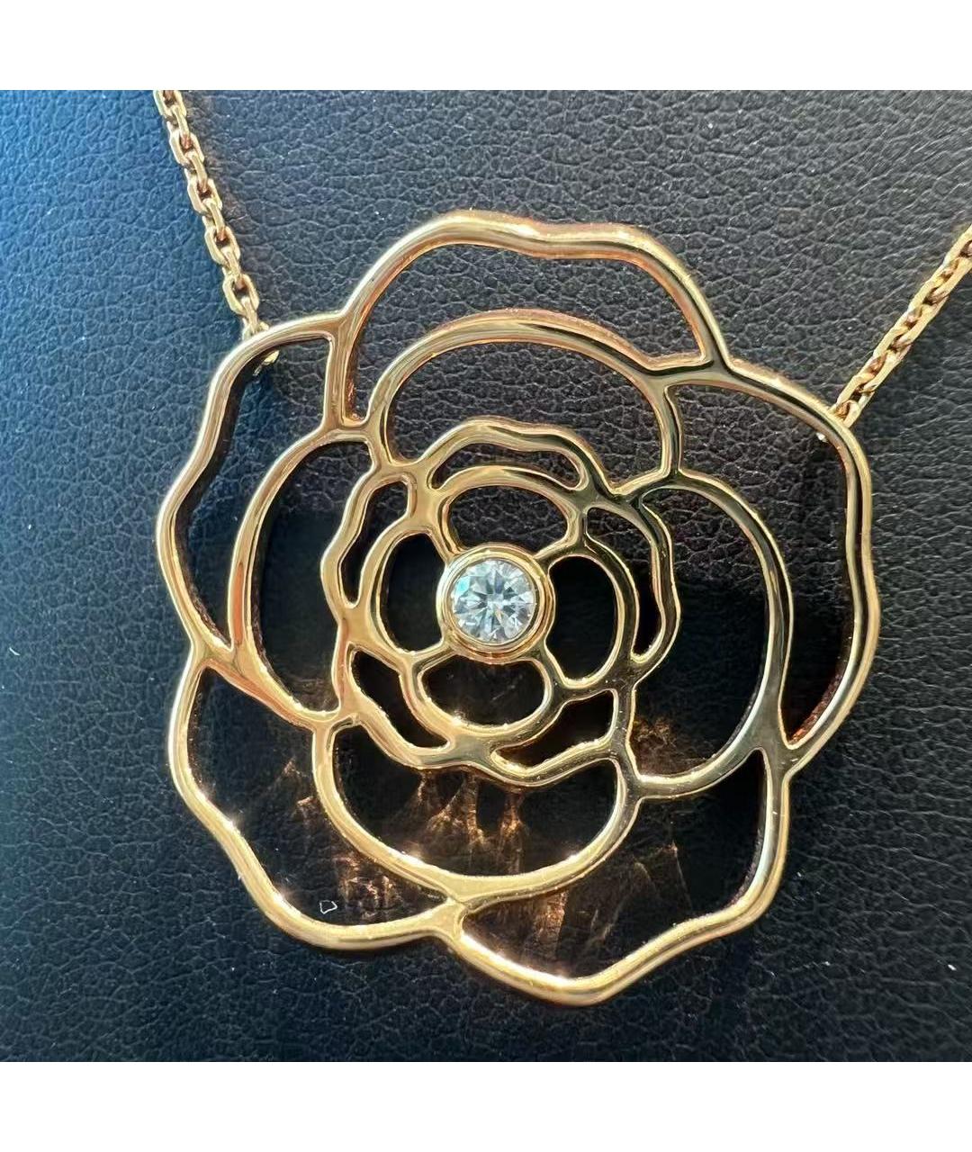 CHANEL Золотое колье из желтого золота, фото 4