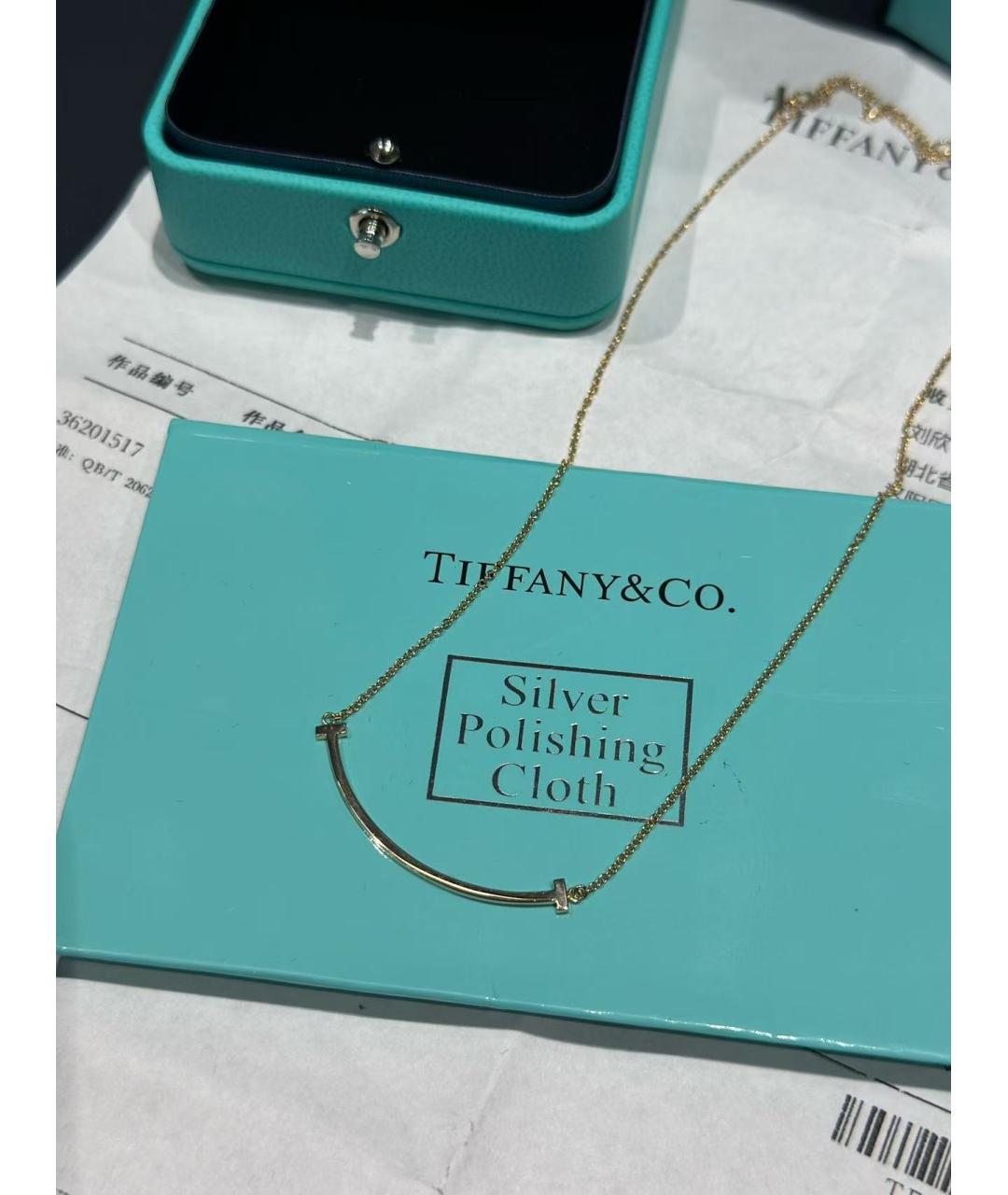 TIFFANY&CO Золотое колье из розового золота, фото 4