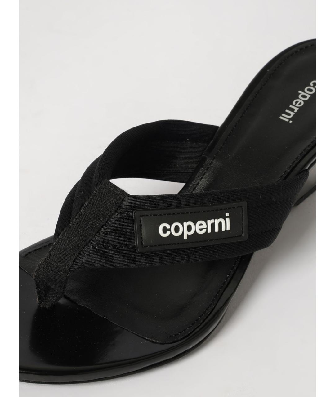 COPERNI Черные текстильные мюли, фото 4
