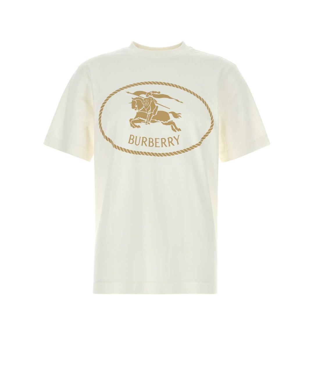 BURBERRY Белая хлопковая кэжуал рубашка, фото 1