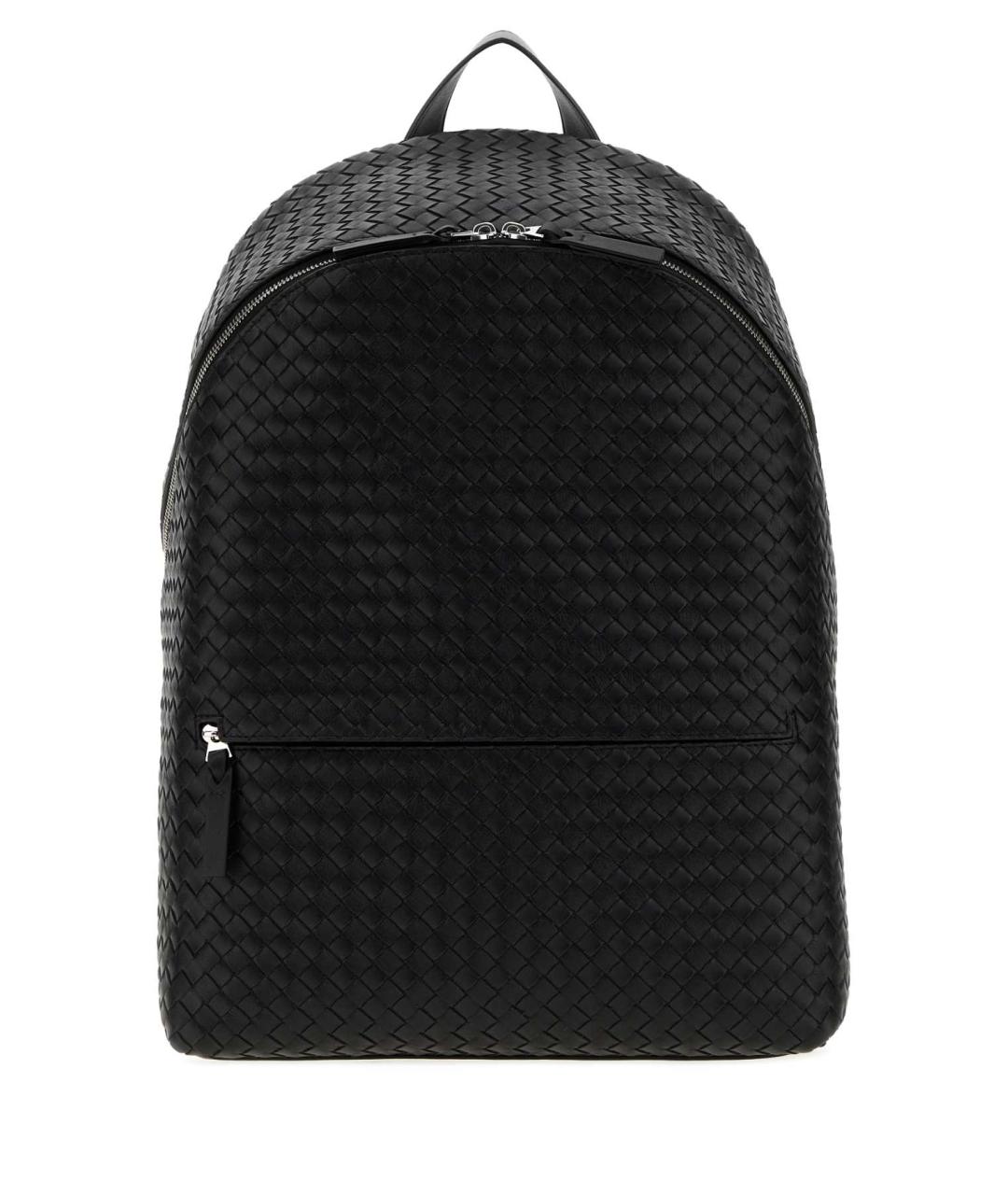 BOTTEGA VENETA Черный кожаный рюкзак, фото 1