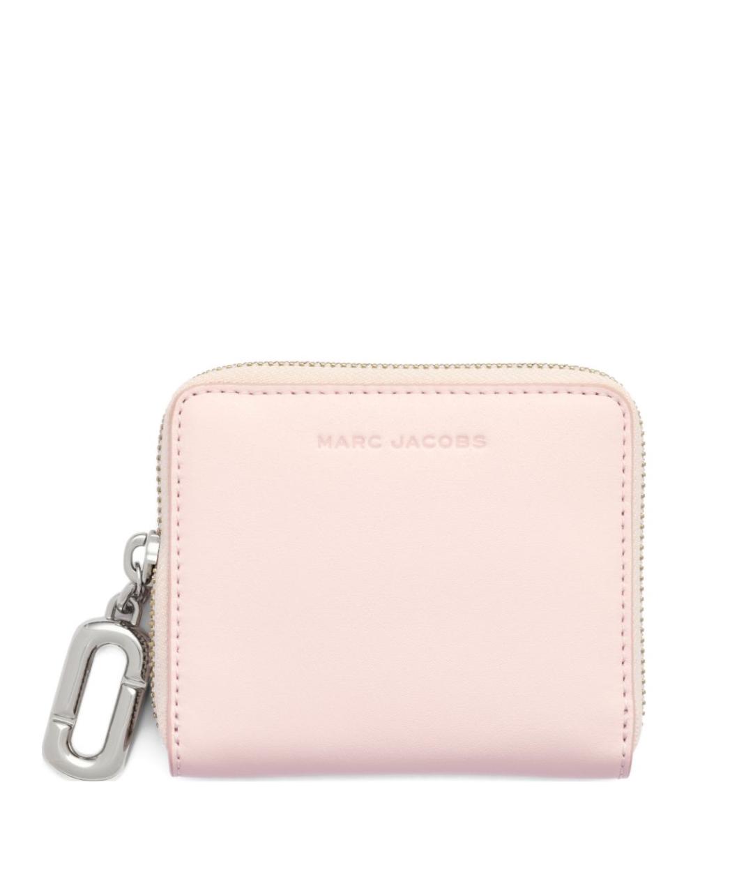 MARC JACOBS Розовый кожаный кардхолдер, фото 1