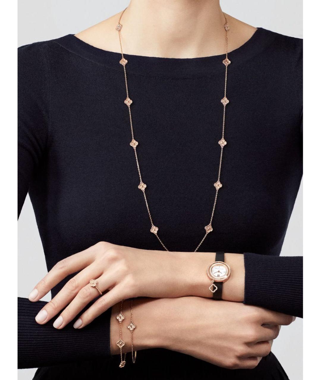 VAN CLEEF & ARPELS Золотой браслет из розового золота, фото 5