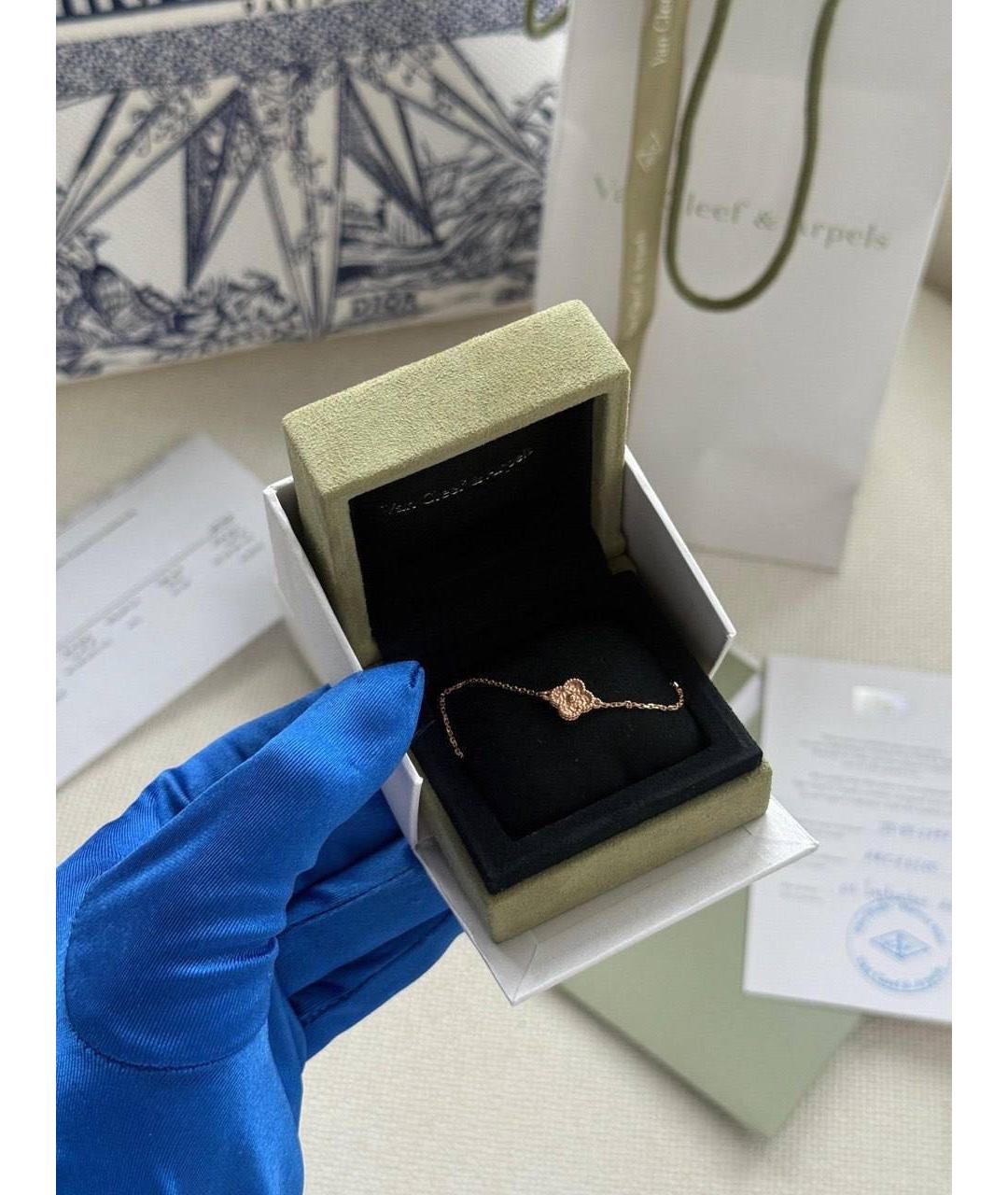 VAN CLEEF & ARPELS Золотой браслет из розового золота, фото 4