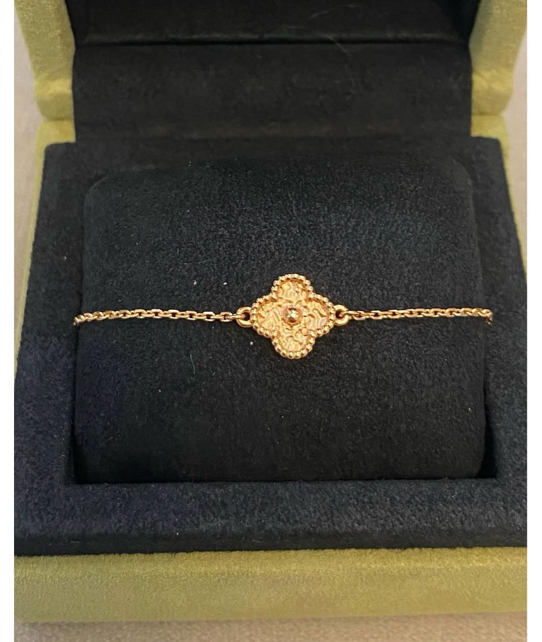 VAN CLEEF & ARPELS Золотой браслет из розового золота, фото 3