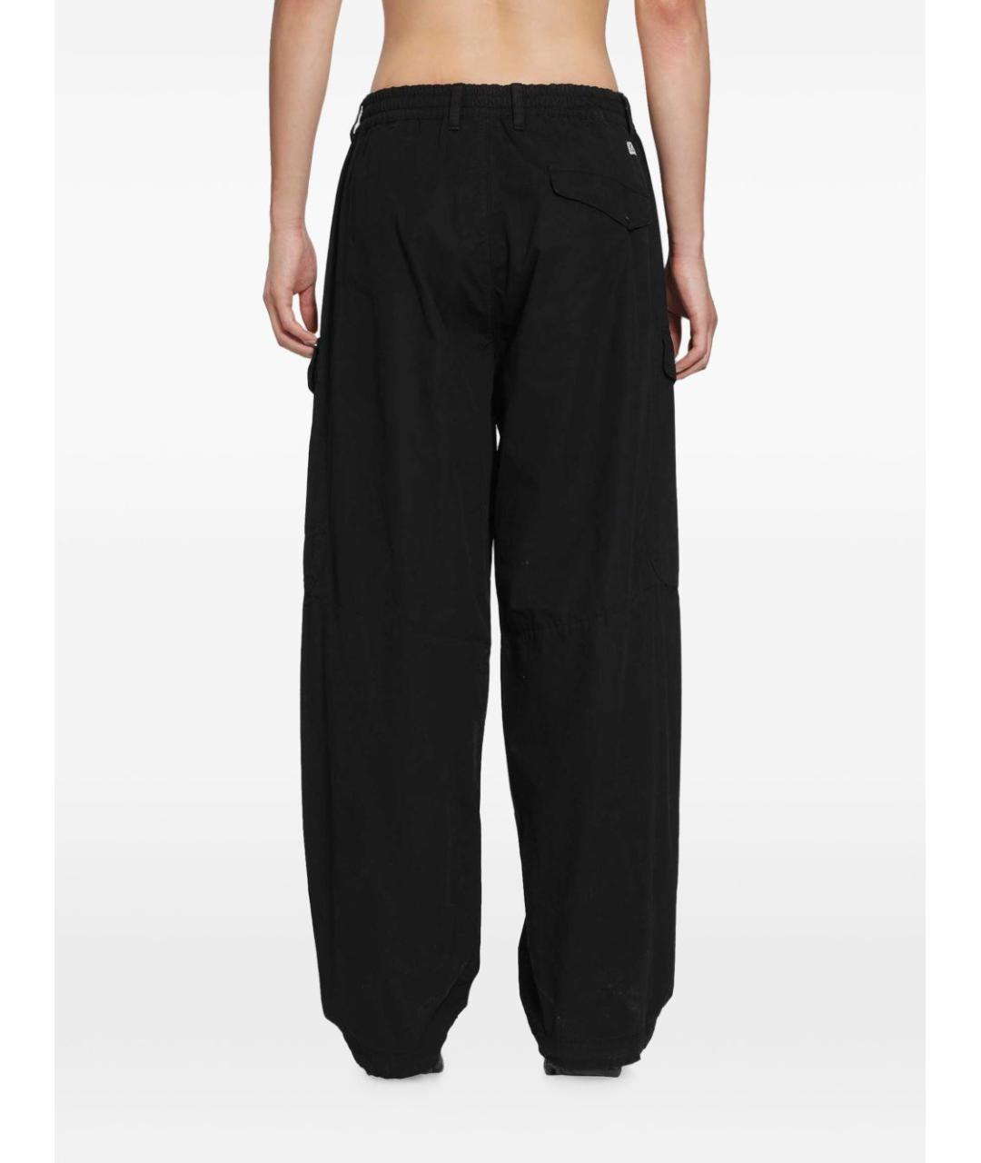 CP COMPANY Черные хлопковые повседневные брюки, фото 3