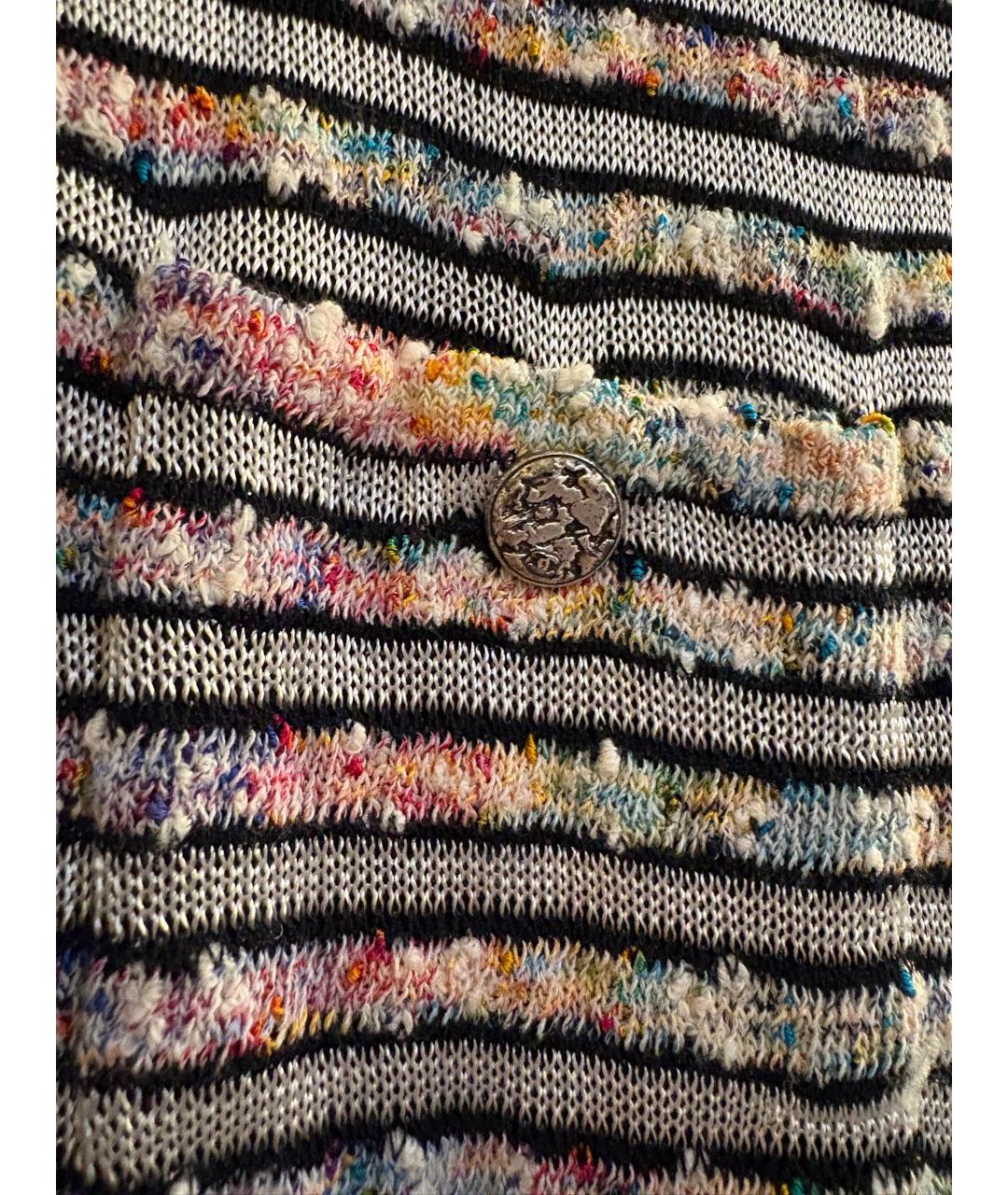 CHANEL Мульти хлопковое повседневное платье, фото 3
