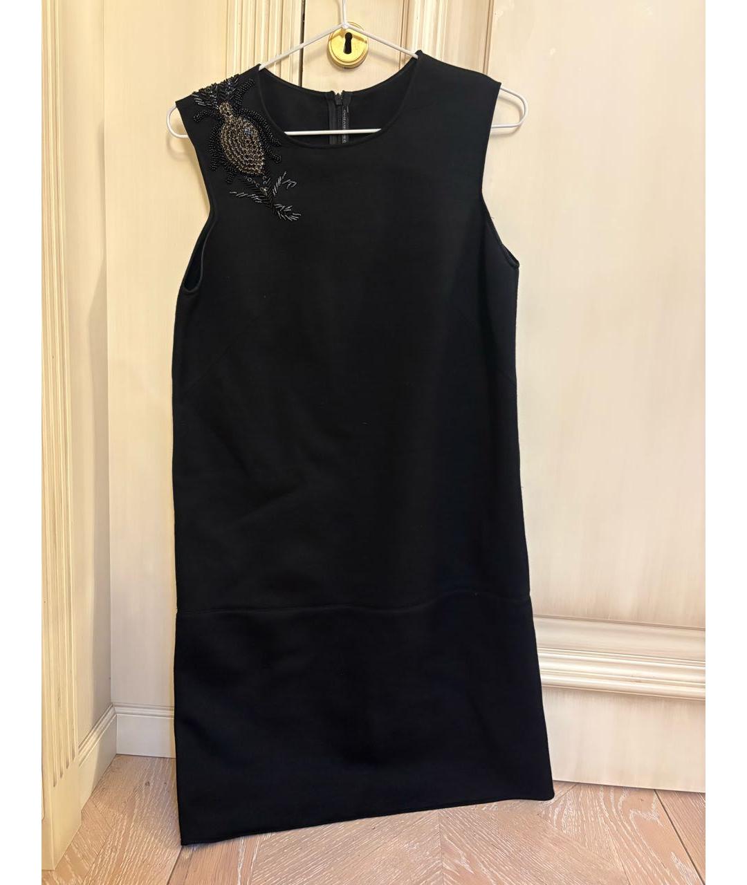 ERMANNO SCERVINO Черное полиэстеровое повседневное платье, фото 5