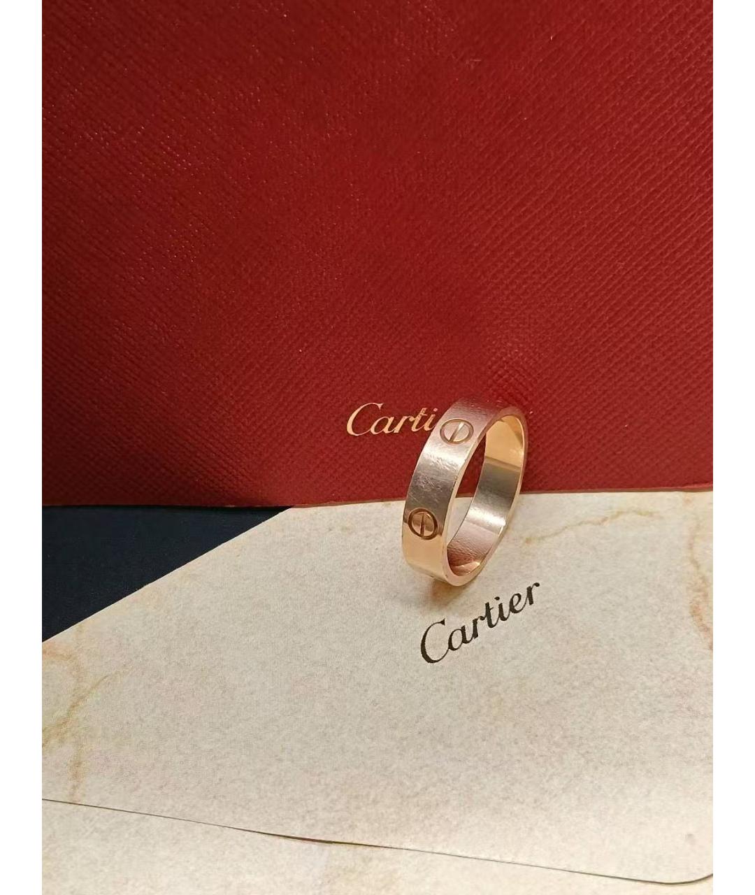 CARTIER Золотое кольцо из розового золота, фото 5