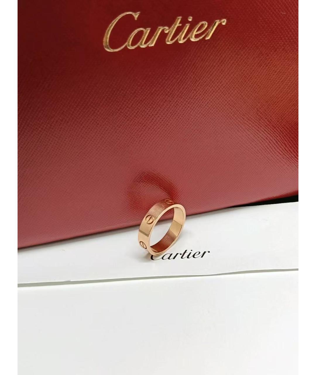 CARTIER Золотое кольцо из розового золота, фото 3