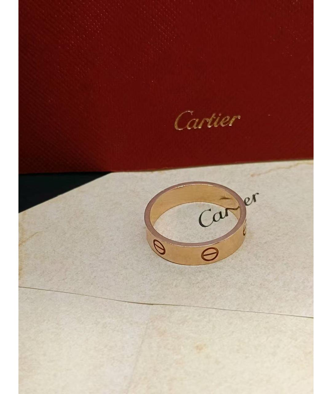 CARTIER Золотое кольцо из розового золота, фото 2