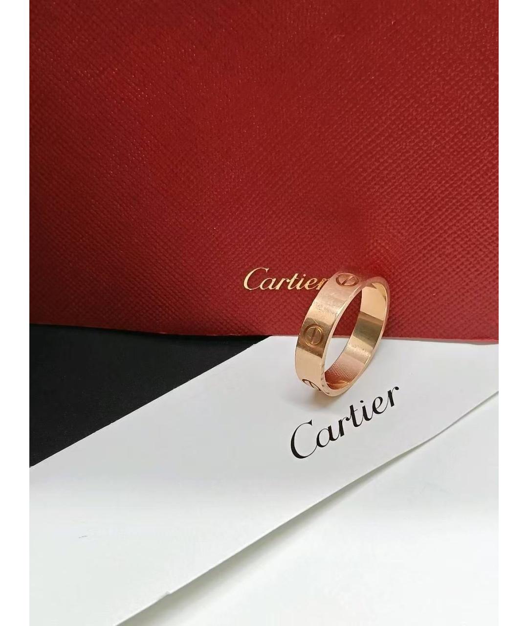 CARTIER Золотое кольцо из розового золота, фото 4