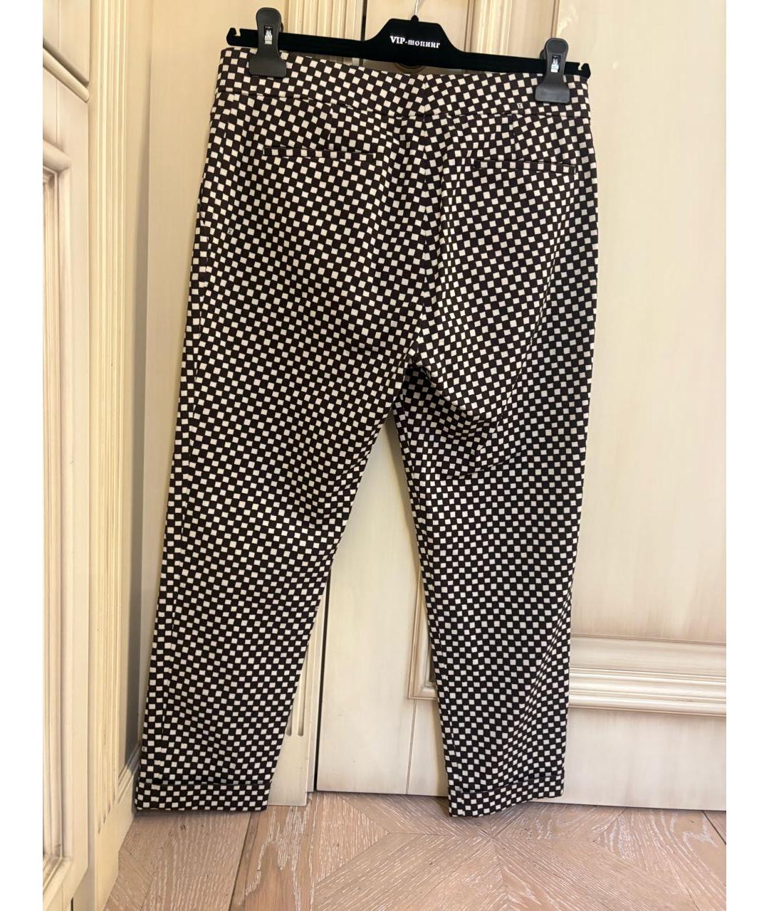 LOUIS VUITTON Мульти хлопковые прямые брюки, фото 2