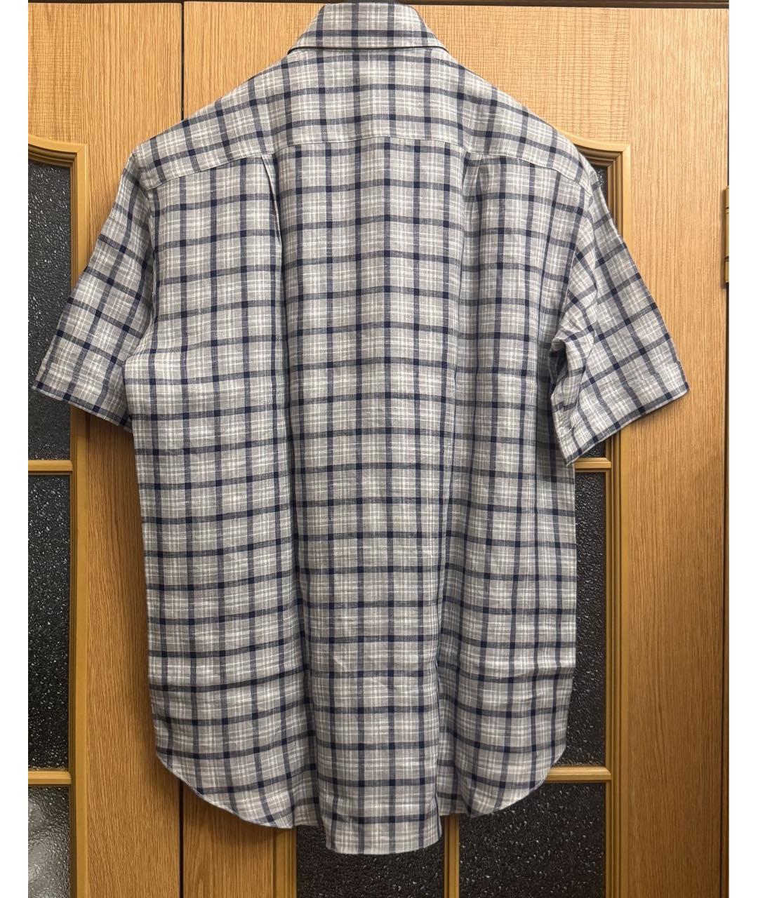 BRIONI Мульти льняная кэжуал рубашка, фото 2