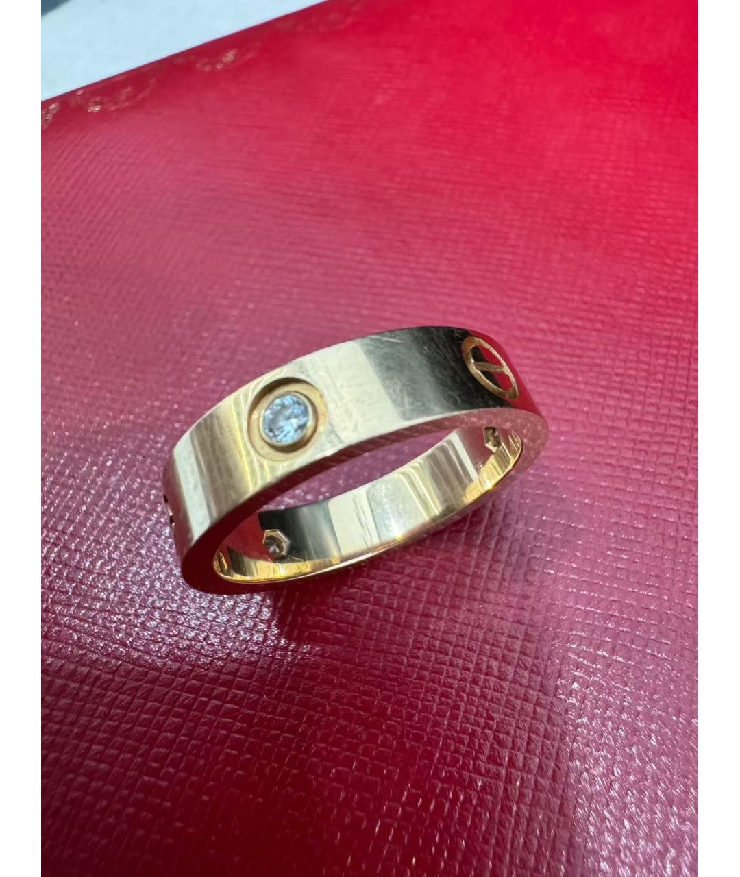 CARTIER Золотое кольцо из розового золота, фото 2