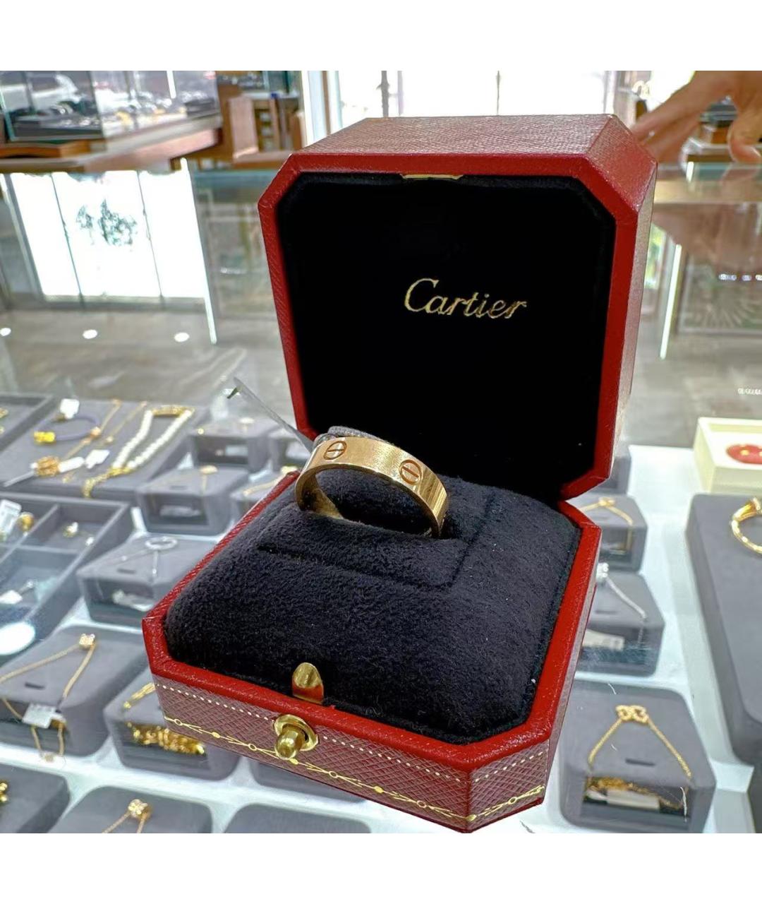 CARTIER Золотое кольцо из розового золота, фото 3