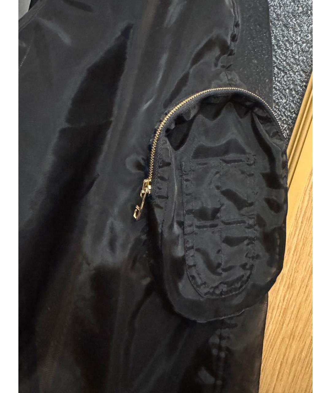 DOLCE&GABBANA Черная полиамидовая куртка, фото 5