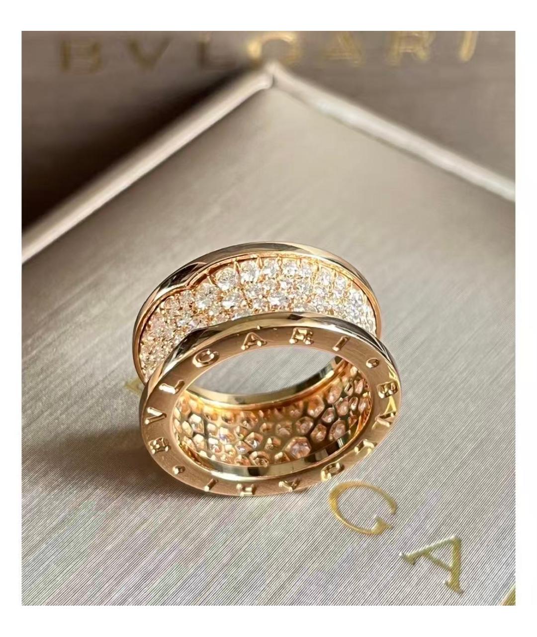 BVLGARI Золотое кольцо из розового золота, фото 2