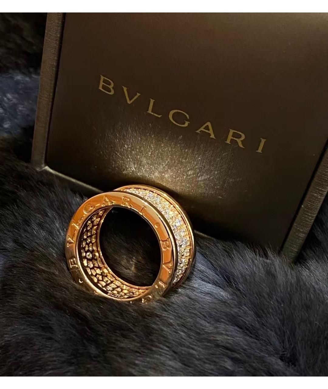 BVLGARI Золотое кольцо из розового золота, фото 4