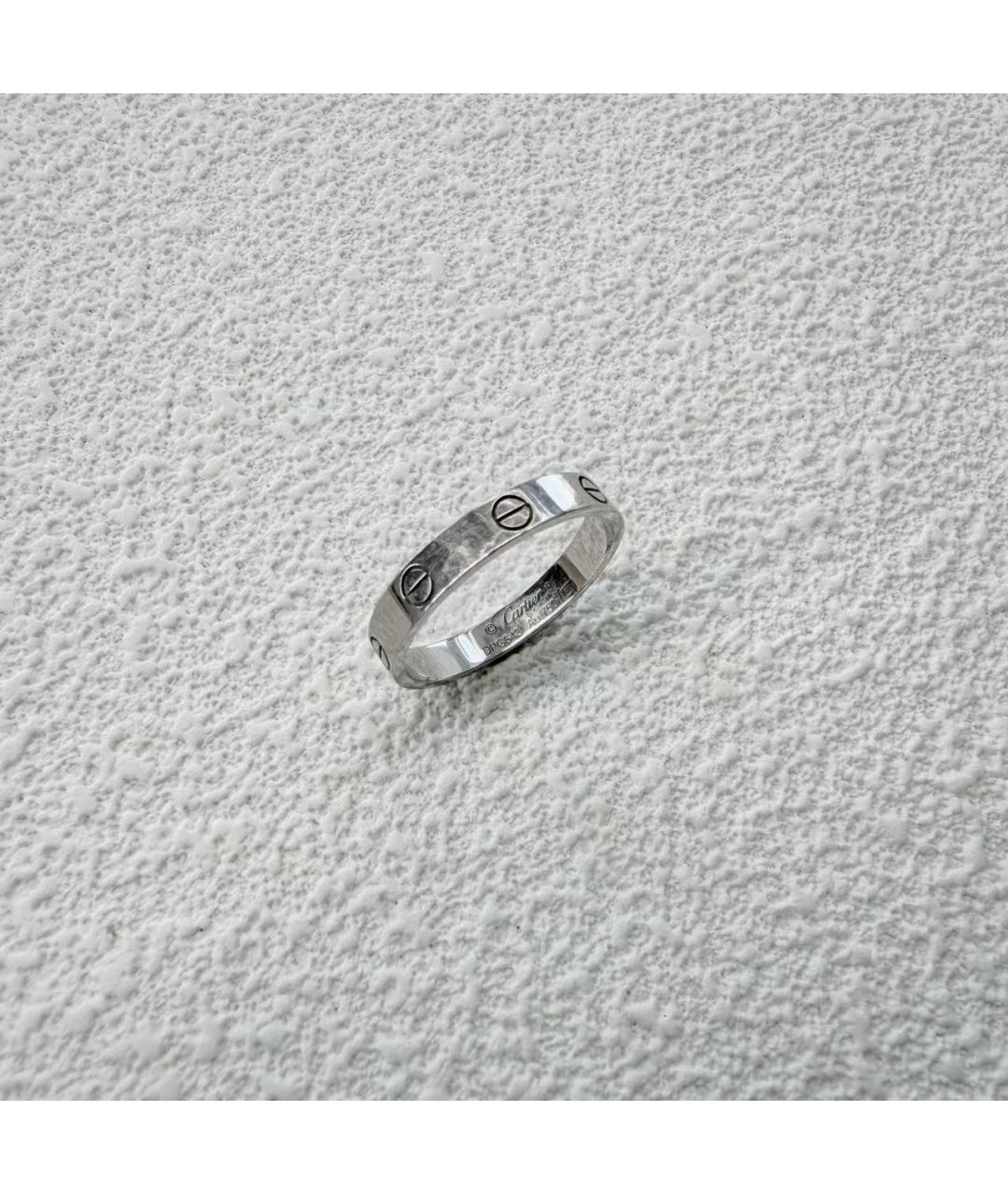 CARTIER Серебряное кольцо из белого золота, фото 2
