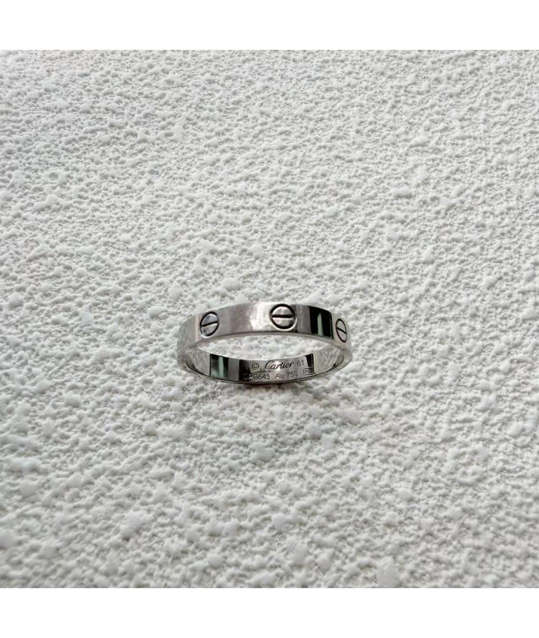 CARTIER Серебряное кольцо из белого золота, фото 3