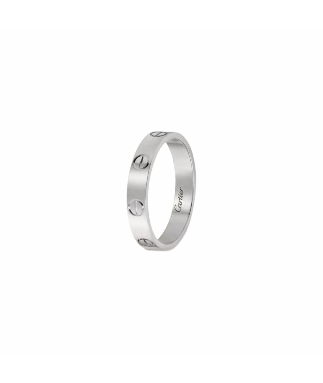 CARTIER Серебряное кольцо из белого золота, фото 1