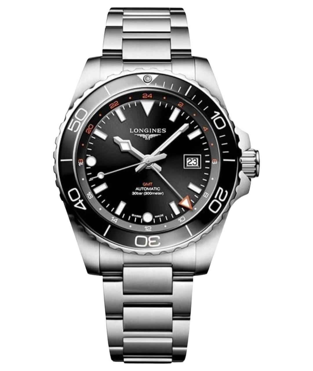 LONGINES Серебряные стальные часы, фото 1