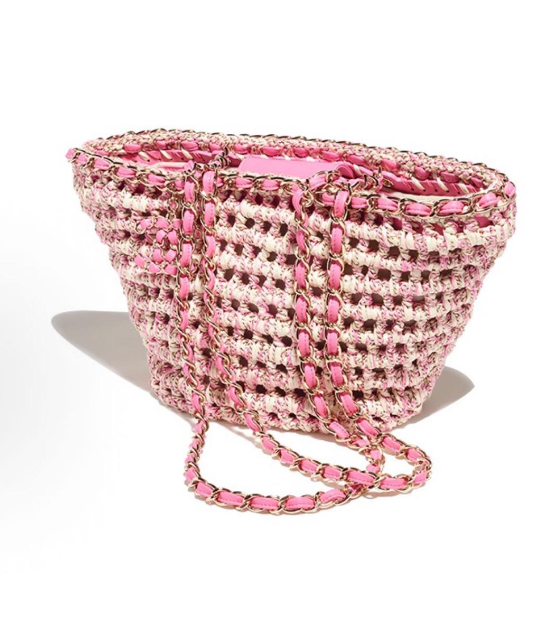 CHANEL Розовая сумка через плечо, фото 2