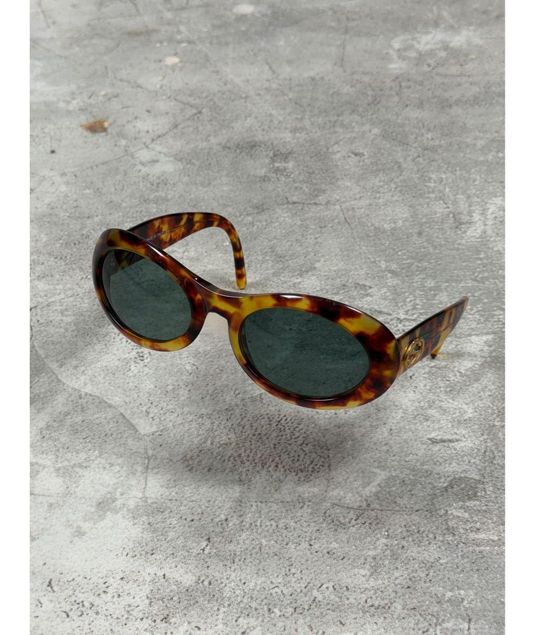 GUCCI Мульти пластиковые солнцезащитные очки, фото 2