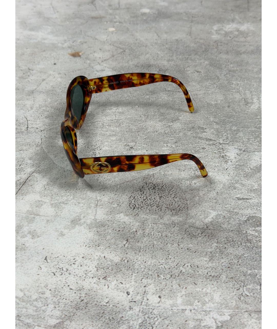 GUCCI Мульти пластиковые солнцезащитные очки, фото 3