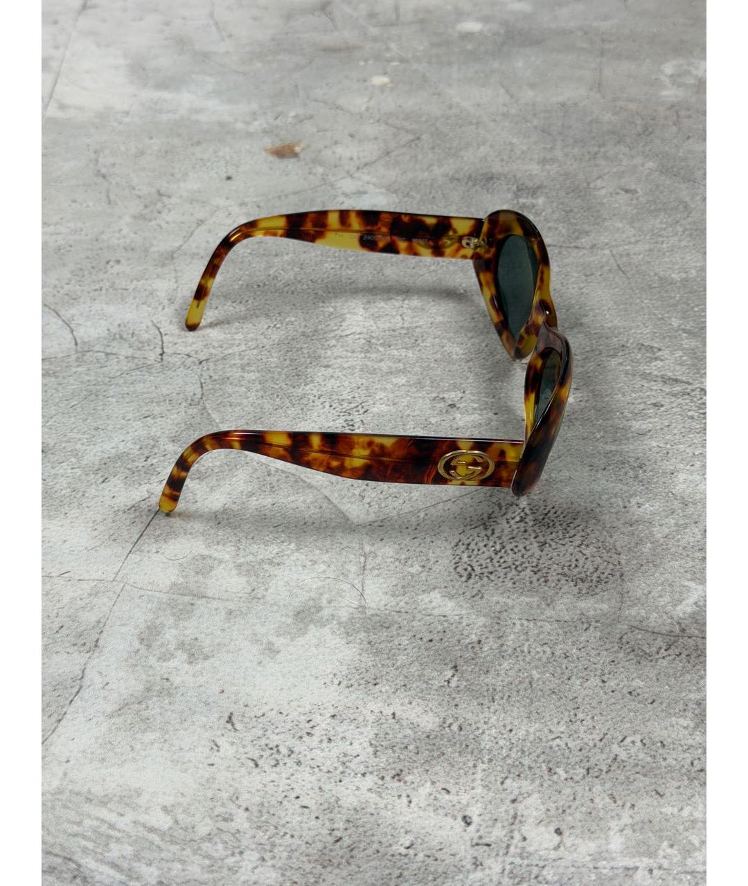 GUCCI Мульти пластиковые солнцезащитные очки, фото 5