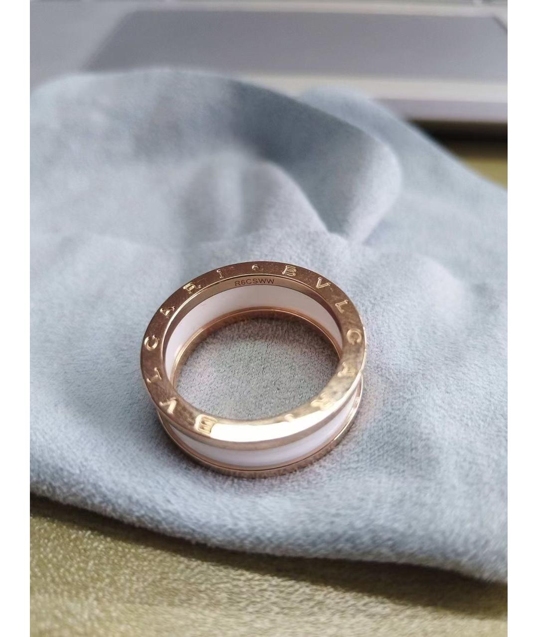 BVLGARI Золотое кольцо из розового золота, фото 2