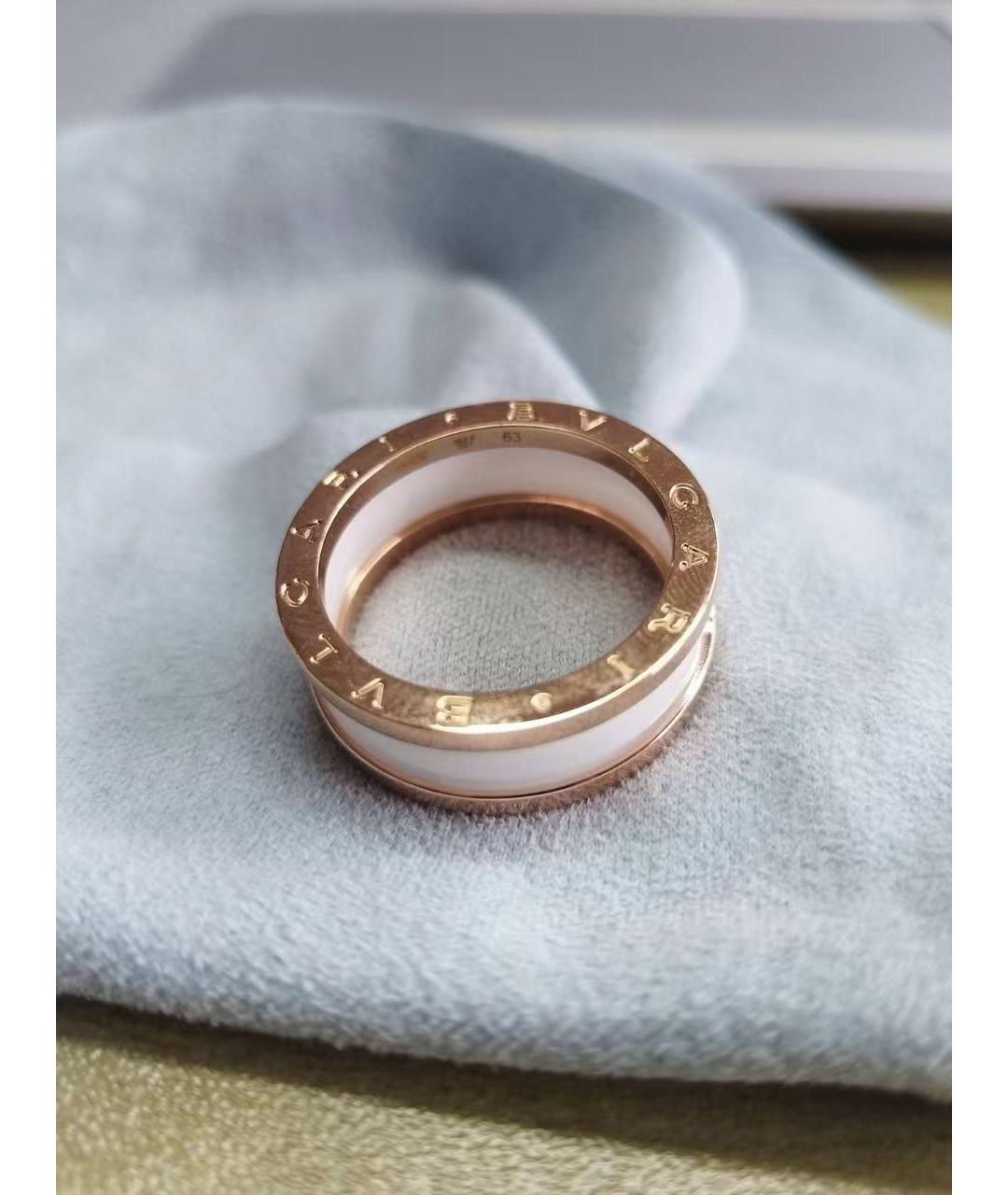 BVLGARI Золотое кольцо из розового золота, фото 3