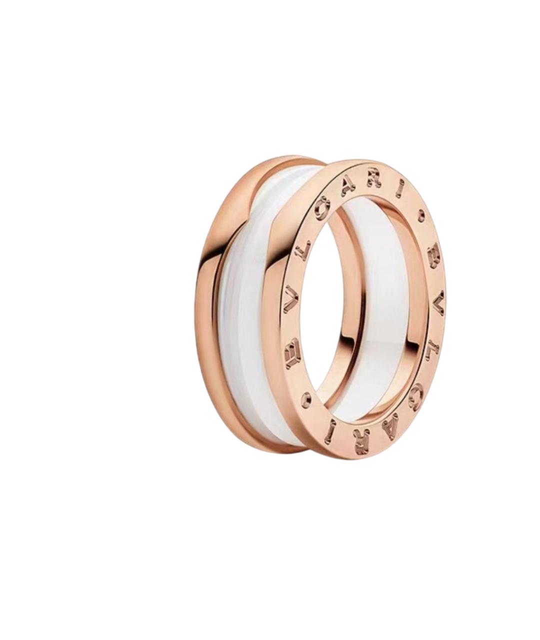 BVLGARI Золотое кольцо из розового золота, фото 1