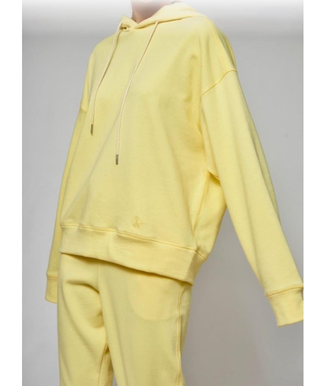 JIL SANDER Желтый хлопковый спортивные костюмы, фото 3