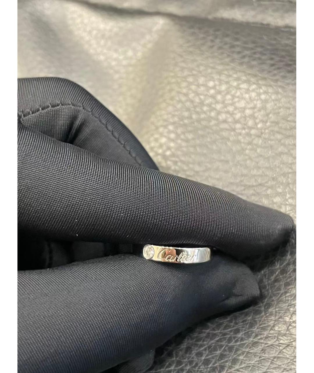 CARTIER Серебряное кольцо из белого золота, фото 5