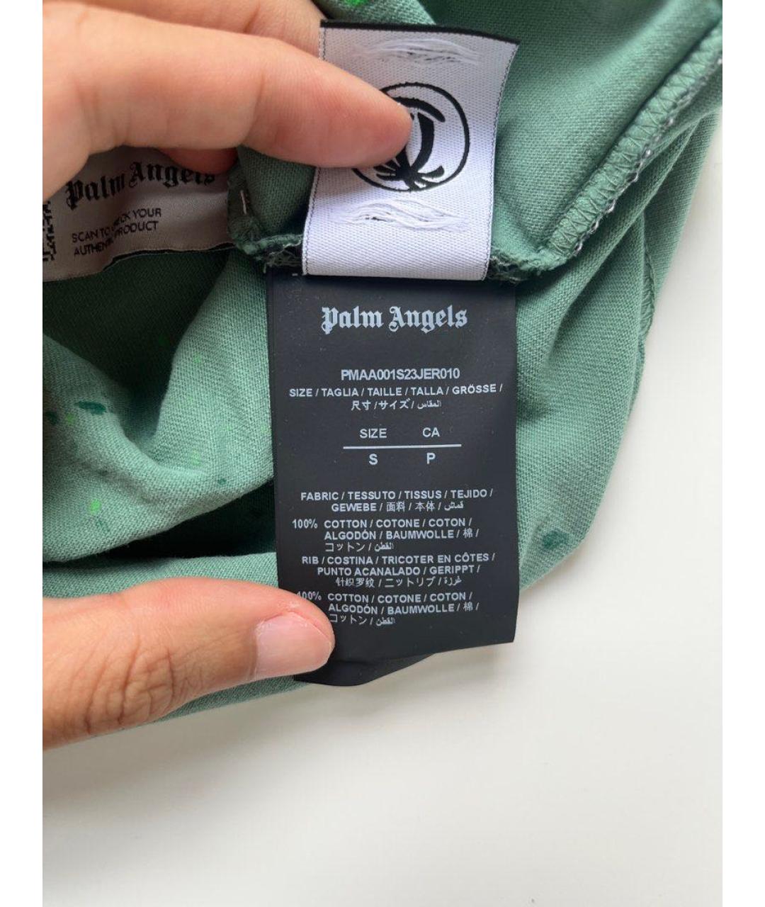 PALM ANGELS Мульти хлопковая футболка, фото 3