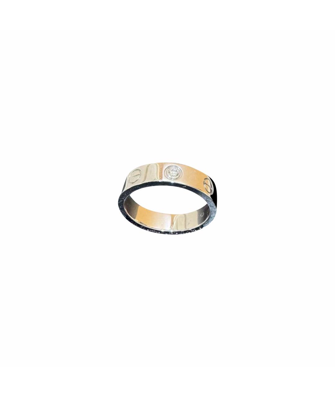 CARTIER Серебряное кольцо из белого золота, фото 1