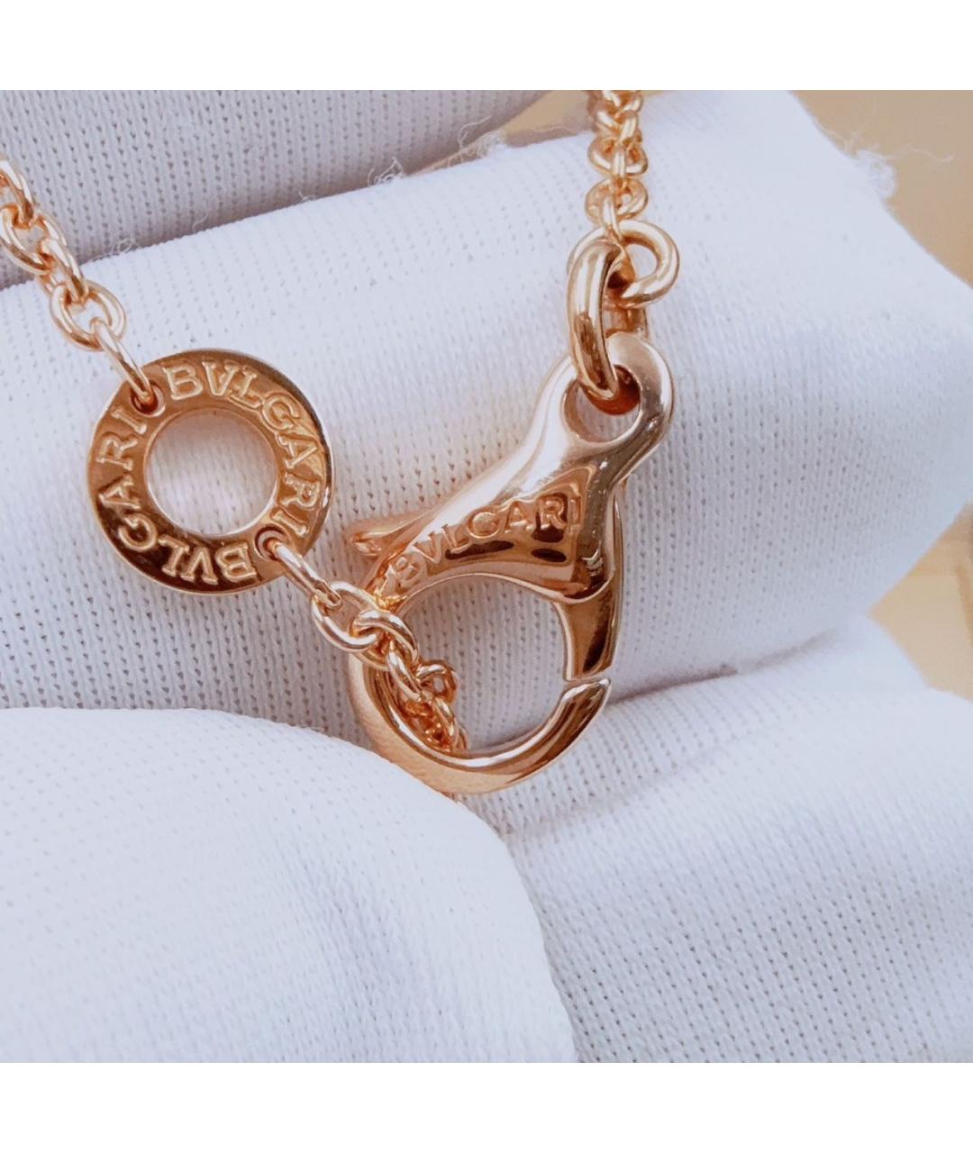 BVLGARI Розовое колье из розового золота, фото 6
