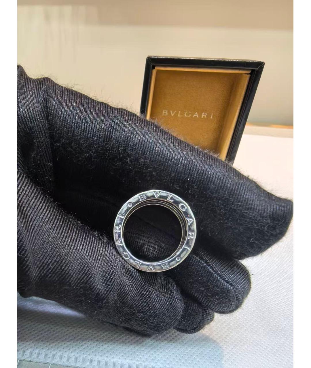 BVLGARI Серебряное кольцо из белого золота, фото 5