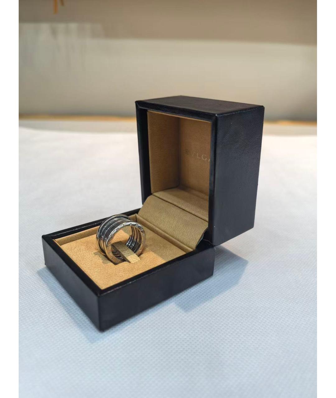 BVLGARI Серебряное кольцо из белого золота, фото 3