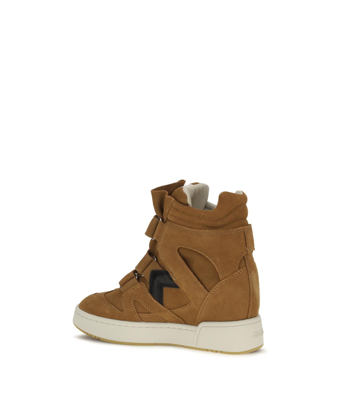 ISABEL MARANT Мульти кожаные кроссовки, фото 3